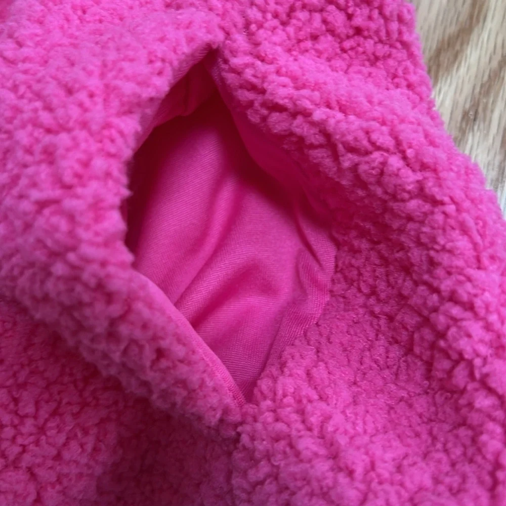 NWT! Old Navy kids girls Size 8 pink fleece zippered jacket